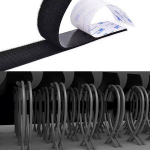 Cinta Adhesiva de Gancho y Bucle de Doble Cara, Elástica y Suave, en Rollos - Product Image 2
