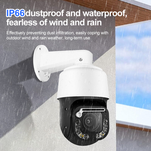 20X Zoom 6MP POE PTZ <span class=keywords><strong>IP</strong></span> kamera insan vücudu otomatik izleme çift ışık kaynağı, 4K 8MP dahili mikrofon ve hoparlör - Product Image 5