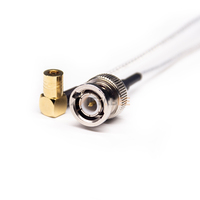 Prise mâle BNC vers assemblage de câble de connecteur mâle SMB 50Ohm RG316 RG174 RG179