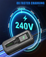 Chargeur EV GoodLink A02 7kW Type 1 AC 32A 200-220V Portable IP65 Certifié ETL Câble de 5m Utilisation à Domicile et en Extérieur Nouveau Garantie de 2 Ans
