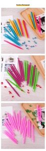 20 Piezas de Rizadores de Pelo en Espiral de Plástico Largos para Peluquería, Herramientas de Salón para la Mayoría de Peinados - Product Image 5