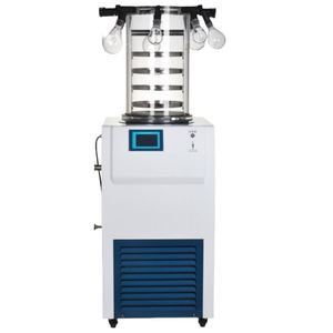 ZLGJ-18 Máquina de Vacío Mini Totalmente de Acero Inoxidable, Equipo de Secado por Congelación Industrial con Tapado Manual Vertical para Laboratorio - Product Image 4