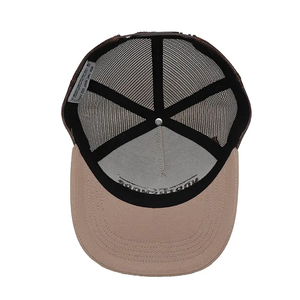Gorra de Béisbol Premium de 5 Paneles, Estructurada, de Sarga de Algodón, con Visera Precurvada y Logotipo Bordado Plano para Deportes Personalizados OEM - Product Image 2