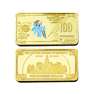 Monedas <span class=keywords><strong>de</strong></span> Oro <span class=keywords><strong>de</strong></span> Anime Americano <span class=keywords><strong>My</strong></span> <span class=keywords><strong>Little</strong></span> <span class=keywords><strong>Pony</strong></span> y Monedas Conmemorativas Cuadradas <span class=keywords><strong>de</strong></span> Metal <span class=keywords><strong>para</strong></span> Coleccionar o Regalar al por Mayor - Product Image 3