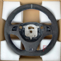 Expédition rapide Volant en faux daim série E E60 M5 E43 X3 E83 E30 Z4 E85 E55 Série 1 E87 avec palettes de changement de vitesse pour BMW