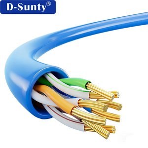 สายเคเบิลอีเธอร์เน็ต Cat6a Slim UTP ทองแดงกลม 23AWG หัว RJ45 ความเร็วสูง สำหรับเชื่อมต่อ LAN ในศูนย์ข้อมูลและแร็คเซิร์ฟเวอร์ - Product Image 5