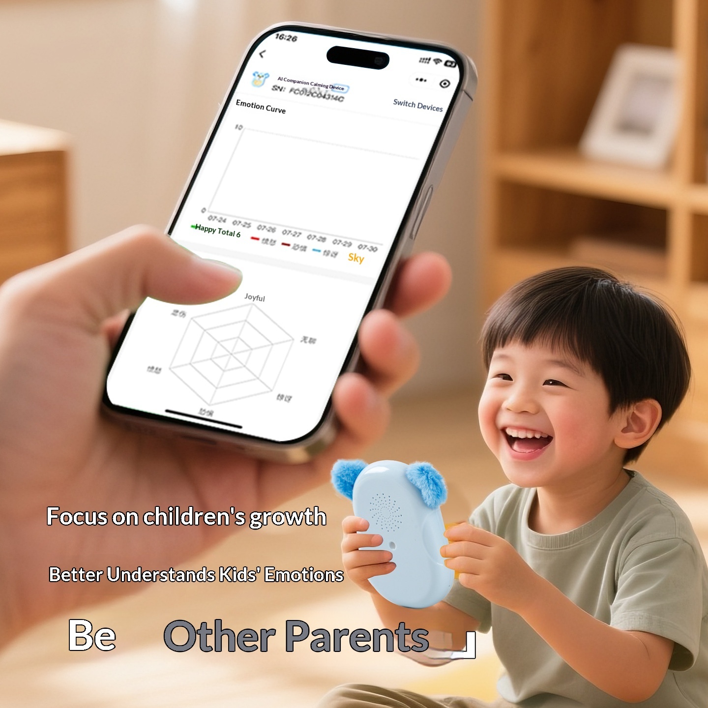 New AI Smart Plastic Puzzle Toy Children's Enlightenment-Early Childhood Education Story Machine WIFI Networked 24/7 Interactive