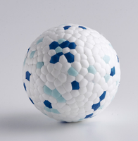 Balles durables indestructibles pour chiens ETPU, élasticité résistante aux morsures, boule Interactive pour chiens
