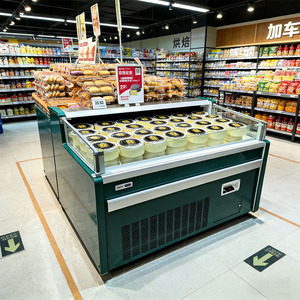 Refrigerador comercial para <span class=keywords><strong>carnicería</strong></span>, mostrador abierto para exhibición de pollo y pescado, nevera para carne. - Product Image 3