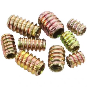 Hex Socket Countersunk Head Nuts M6 M8 M10 Zinc Plated Steel Furniture Screw Connectors For Wood Construction Industry - Product Image 2