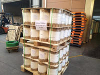 Ventes d'usine plus anciennes moins cher 17 micro blanc pur BOPP brillant Film mat avec film de stratification thermique EVA