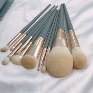 Juego <span class=keywords><strong>de</strong></span> 12 <span class=keywords><strong>Brochas</strong></span> <span class=keywords><strong>de</strong></span> Maquillaje <span class=keywords><strong>de</strong></span> Pelo Sintético Suave con Mango Azul, Venta al por Mayor, Marca Privada, Juego <span class=keywords><strong>de</strong></span> <span class=keywords><strong>Brochas</strong></span> <span class=keywords><strong>de</strong></span> Maquillaje con Logotipo Personalizado - Product Image 1