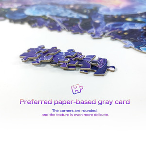 <span class=keywords><strong>Puzzle</strong></span> en bois et plastique personnalisé lumineux DIY pour enfants, éducatif, échantillon gratuit, impression de logo personnalisé, boîte cadeau - Product Image 5