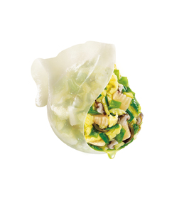 Jiaozi chay thực phẩm truyền thống Trung Quốc cho trẻ em đóng gói trong túi bánh bao luộc đông lạnh sanquan - Product Image 2