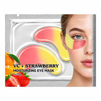 Masque Hydrogel Contour des Yeux Anti-Rides et Éclaircissant à la Squalane Hydratante – Personnalisation en Petites Séries avec Votre Logo