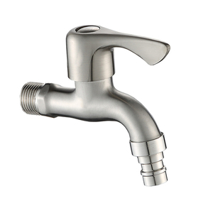 Robinet de lavabo moderne en acier Robinet d'eau en acier inoxydable Robinet de <span class=keywords><strong>jardin</strong></span> Mitigeur pour salle de bain et <span class=keywords><strong>jardin</strong></span> - Product Image 1