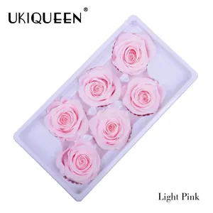 UKIQUEEN Original Factory Wholesale Valentine's Gift Fadeless Infinite Forever Immortal Flower Buds Preserved Rose