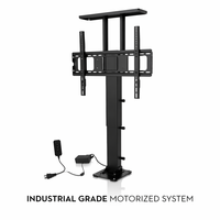 Support de télévision électrique dissimulé, moteur ultra-silencieux, télécommande motorisée pour écrans LED de 42 à 70 pouces, pour home cinéma de luxe