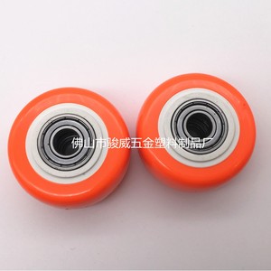 Furniture Caster 63mm Polyurethane Silent Rigid Wheel With Precision Ball Bearing For Furniture - Product Image 2