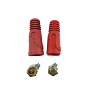 Prise de câble 35-50 Couleur rouge des accessoires de soudage Joint femelle 35-50mm