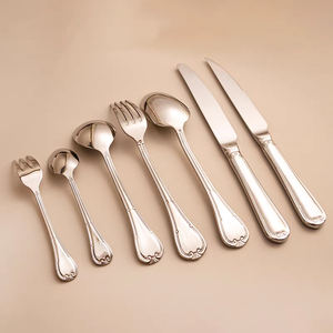 Роскошный современный легкий набор из нержавеющей стали и столовых приборов для ресторана-оптовая продажа Ложка Вилка Нож Посуда - Product Image 5
