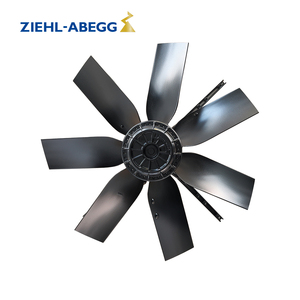 ZIEHL-ABEGG FC056-4DT.4I.A7 155220 230/400V 50Hz 1.00kW 3.1/1.8A 1220RPM พัดลมระบายความร้อนแบบแกนสำหรับระบบทำความเย็น AHU - Product Image 1