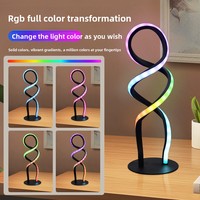 Ventes transfrontalières : Lampe d'ambiance LED créative et simple, activée par le son, décorative et personnalisable