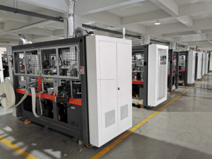 Hoàn toàn tự động Kraft hộp tròn lấy đi container giấy súp cốc/Bát làm cho máy sử dụng hệ thống cam - Product Image 2