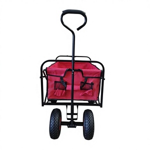 Carrito de Camping Plegable para Exteriores, Playa y Picnic, con <span class=keywords><strong>Ruedas</strong></span> Neumáticas, en Oferta - Product Image 3