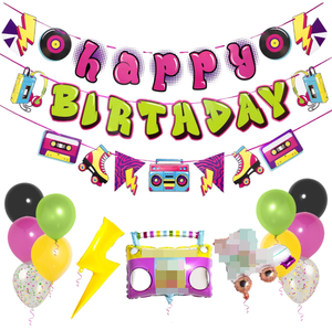 Striscione Di Buon Compleanno Colorato - Banner Riutilizzabile Con Lettere Separate Per Decorazioni Feste, Compleanni E Matrimoni - 2