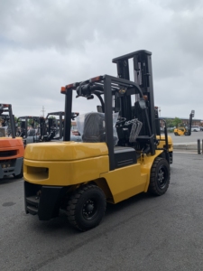 Powerful 55KW <b>Diesel</b> Forklift Tyre 23.5 70 16 Air Brake System Heavy Lifting Equipment <b>Container</b> Forklift - Product Image 3
