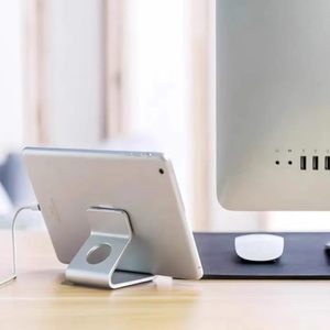 Desktop Mobile Phone <b>Holder</b> Aluminum Phone Stand Adjustable Mobile Phone <b>Holder</b> Thick Case Friendly Phone <b>Holder</b> - Product Image 6