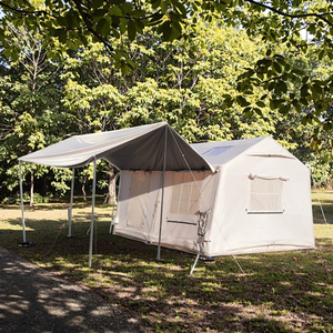 Bán buôn 6/8/10 người tự thổi phồng Lều nhiệm vụ nặng nề 4 mùa nơi trú ẩn với có thể tháo rời mái hiên - Product Image 1