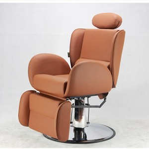 Fauteuil de Barbier Inclinable à Pompe Hydraulique, Équipement de Salon pour Femmes, Chaise de <span class=keywords><strong>Coiffeur</strong></span> pour Salon de Beauté - Product Image 1