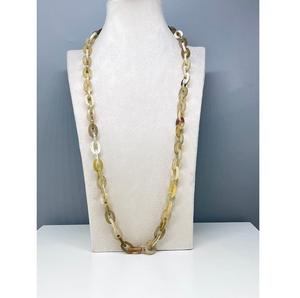 Collar de Cuerno de Búfalo Natural, Artesanía Natural, Joyería Étnica Hecha a Mano, Perfecto para Moda Casual y Ocasiones Especiales - Product Image 1