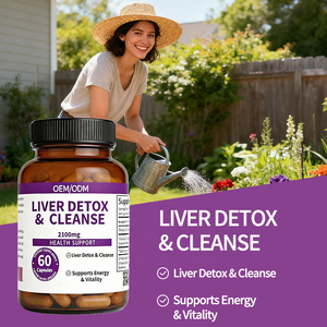 Kapsul Milk Thistle 2100mg untuk Detoksifikasi dan Pembersihan Hati - Mendukung Pemurnian Hati, Energi, dan Vitalitas - 60 Kapsul untuk Dewasa, Tersedia OEM/ODM - Product Image 4