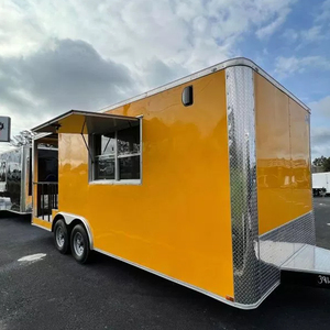 Customized Dining Food Truck Hot Dog Pizza Coffee Ice Cream Modern House Catering Restaurant Mobile Food Truck Trailer - Product Image 1