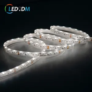 LEDODM侧视图120LEDS 3014 CCT发光二极管条IP20 DC12V/24v 8毫米印刷电路板边缘发光二极管条侧发射条