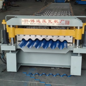 Máquina de Conformado en Frío de Paneles de Techo Metálicos Trapezoidales de Aluminio de Alta Eficiencia y Fácil Operación - Product Image 1