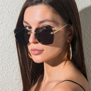 Kính mát 2024, kính mát không viền, bán buôn kính mát - Product Image 2