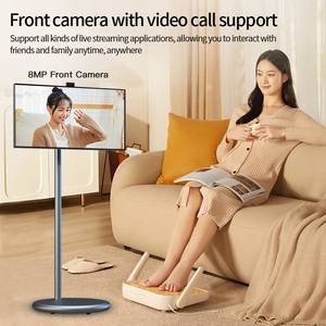 Battery Power Wireless Tv Portable 27 Inch Stand Smart With Camera Touch Screen Display Interactive Televisor 21.5 Inch Digital - Product Image 2