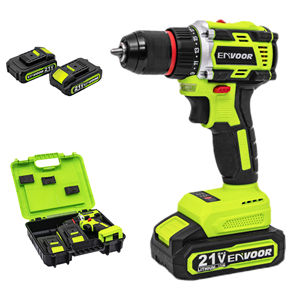 <span class=keywords><strong>21V</strong></span> 브러시리스 무선 드릴 드라이버 대량 공급용, 2단 속도, 2x2.0Ah 리튬 배터리, 최대 10mm 드릴링 - Product Image 4