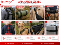 Boucle de ceinture de sécurité magnétique professionnelle, portable et pratique, nouveau design, verrouillage central, étanche, en plastique, réglable