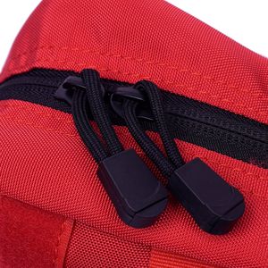 Pochette médicale rouge pochette de premiers soins sac utilitaire tactique déchirable pour les activités de plein air fournitures médicales - Product Image 4
