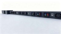 PDU Trifásico con 9 Tomas P34 y Disyuntor Maestro Hidromagnético, Unidad de Protocolo de Datos, Regleta de Alimentación para Sala de Datos