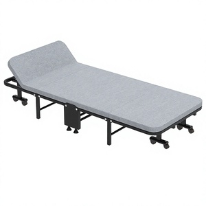 Modern Midcentury Adjustable Foldable Metal <b>Bed</b> for Bedroom Best Quality <b>Portable</b> Design- Jinpa Brand 90 Days Warranty - Product Image 4