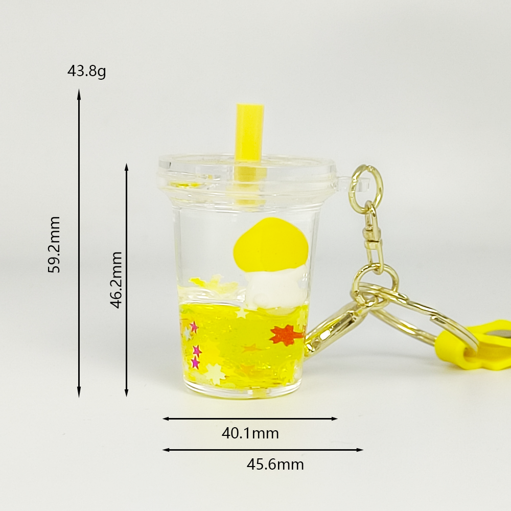 Boba Cup with Straw Shape