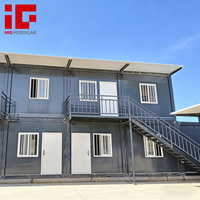 Maison de travail préfabriquée modulaire personnalisée, système de construction modulaire, camping de travail, maison préfabriquée en conteneur