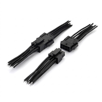 Connecteur de broches SMT à angle droit double rangée pour montage sur PCB, pas de 3,0 mm, contact en laiton, personnalisé, 250 V, IP20, Molex 43045