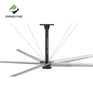 Light Weight 5 Blades Low Noise High Quality Big Industrial HVLS Fan For Cow Farm Ventilation